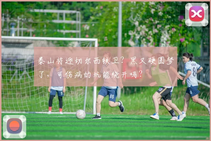 泰山将迎切尔西铁卫？黑又硬圆梦了，可伤病的坑能绕开吗？